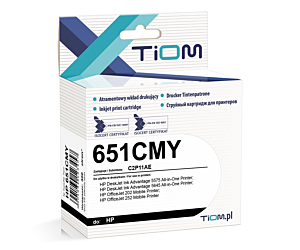 Tusz Tiom do HP 651CMY | C2P11AE | 20ml | color