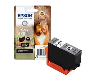 Tuszy Epson 478XL Claria Photo HD| Grey | 11,2 ml