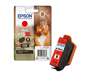 Tuszy Epson 478XL Claria Photo HD| Red | 10,2 ml | 830str