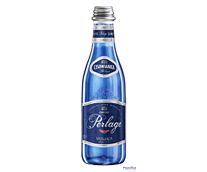 Woda CISOWIANKA 0.3l Perlage gazowana szkło karton 24 szt