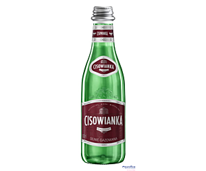 Woda CISOWIANKA 0.3l Silny Gaz szkło karton 24 szt