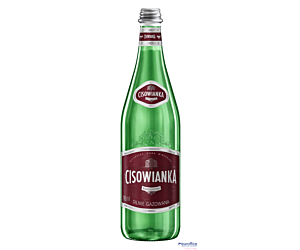 Woda CISOWIANKA 0.7l Silny gaz szkło karton 12 szt