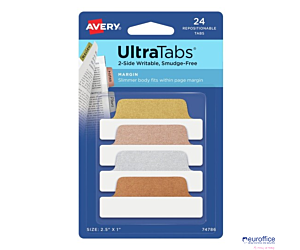 Zakładki indeksujące 63,5 x 25,4 mm brokatowe AVERY 74786 SALE