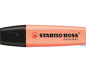 Zakreślacz STABILO BOSS pastelowy pomarańczowy 70/126