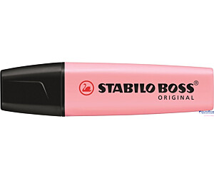 Zakreślacz STABILO BOSS pastelowy różowy 70/129