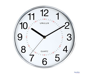 Zegar UNILUX ARIA 28,5cm metaliczny szary 400094280