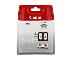 Zestaw dwóch tuszy Canon PG545/CL546 do MG-2450/2550 | 2 x 8ml | CMYK