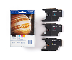 Zestaw trzech tuszy Brother do DCP-J525/725/925, MFC-J6510 | CMY