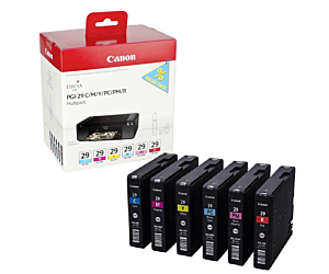 Zestaw tuszy Canon  PGI29  do Pixma  Pro-1 | C/M/Y/PC/PM/R