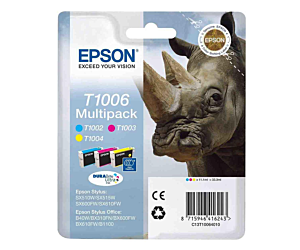 Zestaw tuszy  Epson T1006  do SX-510W/515W/600FW | 33,3ml | CMY