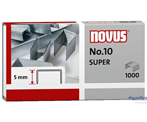 Zszywki NOVUS No 10 1000szt. 040-0003