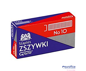 Zszywki nr 10 GRAND 10 paczek x 1000sztuk 110-1389