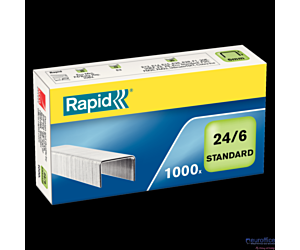 Zszywki RAPID Standard 24/6 1M, 1000 szt., 24855600