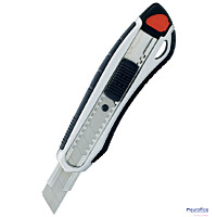 Nóż do papieru GR-8100 ALUMINIOWY, mix kolorów, 18 mm GRAND 130-1657